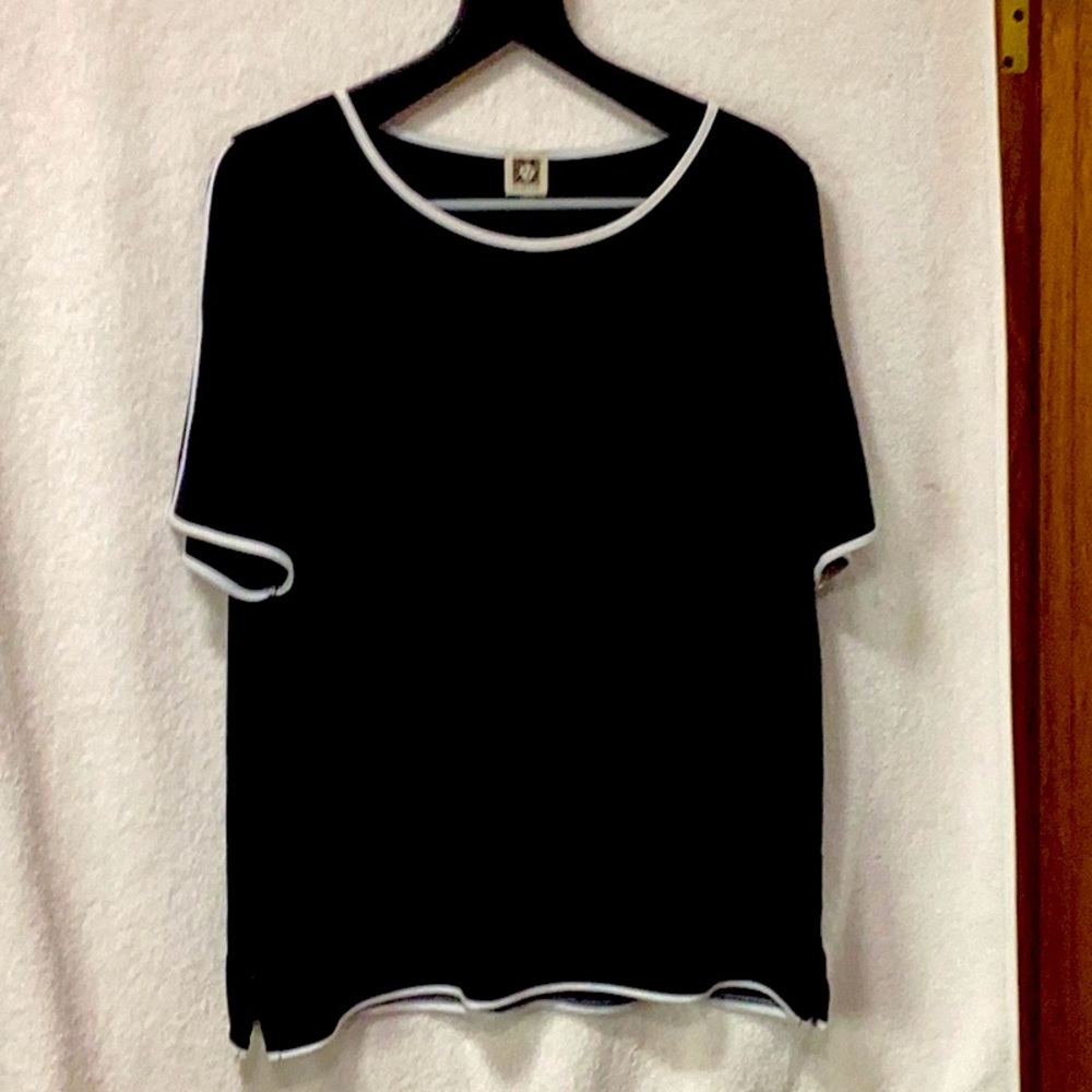 Anne Klein Short sleeve Top XL